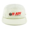 Boné Raw Five Panel Bege de frente tabacaria da mata 