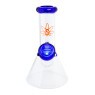 Bong de Vidro Sadhu Triangular 15cm DE FRENTE TABACARIA DA MATA