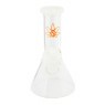 Bong de Vidro Sadhu Triangular 15cm DE FRENTE TABACARIA DA MATA