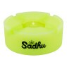 Cinzeiro Silicone Sadhu C/ Tampa Neon de frente