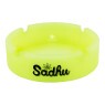 Cinzeiro de Silicone Sadhu Neon de frente