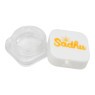 Slick Vidro Sadhu C/ Tampa White 9ml de lado aberto