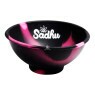 Caixa de Cuia de Silicone Sadhu Preto-rosa