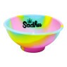 Caixa de Cuia de Silicone Sadhu Amarelo-Rosa
