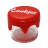 Pote de Vidro e Silicone 5ml Cookies