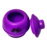 Slick de Silicone Slow Burning 35ml Pote de Mel purpura aberto
