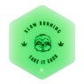 Slick de Silicone Slow Burning Hexagon 26ml de frente