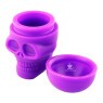 Slick Skull Slow Burning de Silicone 15ml de lado aberto