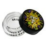 Pote de Vidro Cultura Dab 7ml Freak Glass Preto tampa aberta