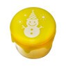 Pote de Vidro e Silicone 5ml Snowman Amarelo