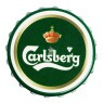 Dichavador de Metal Carlsberg frente