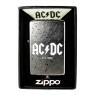 Isqueiro Zippo AC/DC Logo Street Chrome 48641 na caixa