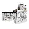 Isqueiro Zippo AC/DC Logo Street Chrome 48641 aberto