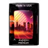 Isqueiro Zippo Cyber City Colorful Design 48505 na caixa