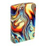 Isqueiro Zippo Colorful Swirl Pattern 48612 de lado