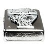 Isqueiro Zippo Dead Man's Hand Emblem 49536 embaixo