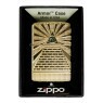 Isqueiro Zippo Eye Of Providence Design 49060 na caixa