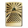 Isqueiro Zippo Eye Of Providence Design 49060 de frente