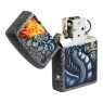 Isqueiro Zippo Fiery Dragon Design 49776 aberto