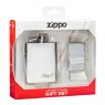 Zippo Flask & Lighter Gift Set - 49358 na caixa