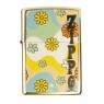 Isqueiro Zippo Flower Power 48503 de frente