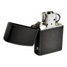 Isqueiro Zippo Gray Dusk Matte Ltr 28378 aberto de frente