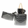 Zippo Harley Iron Eagle Brushed aberto