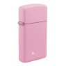 Isqueiro Zippo Pink Matte 1638 de lado