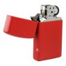 Isqueiro Zippo Slim Red Matte 1633 aberto