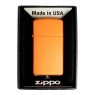 Isqueiro Zippo Slim Orange Matte 1631 caixa