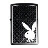 Isqueiro Zippo Play Boy Matte Black 29578 de frente