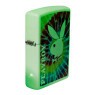 Isqueiro Zippo Playboy Tie Dye 48373 de lado