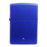 Isqueiro Zippo Regular Matte Blue Royal 229 de frente
