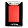 Isqueiro Zippo Regular Matte Red 233 na caixa