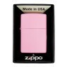 Isqueiro Zippo Regular Matte Pink 238 na caixa