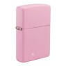 Isqueiro Zippo Regular Matte Pink 238 de lado