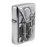 Isqueiro Zippo Resting Cowboy 24879 de lado