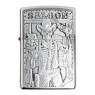Isqueiro Zippo Saloon Skull Emblem 49298 de frente