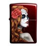 Isqueiro Zippo Day Of Dead Girl 28830 de frente