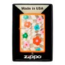 Isqueiro Zippo Wavy Flower Design 48718 na caixa