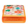 Isqueiro Zippo Wavy Flower Design 48718 embaixo