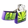 Isqueiro Zippo Cannabis Purple Matte 49790 aberto