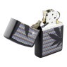 Isqueiro Zippo Cannabis Black Matte 48927 aberto