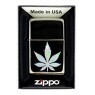 Isqueiro Zippo Funky Cannabis 48578 de frente na embalagem