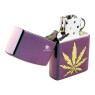 Isqueiro Zippo Cannabis Design 49185 aberto