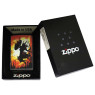 Zippo Warrior na caixa