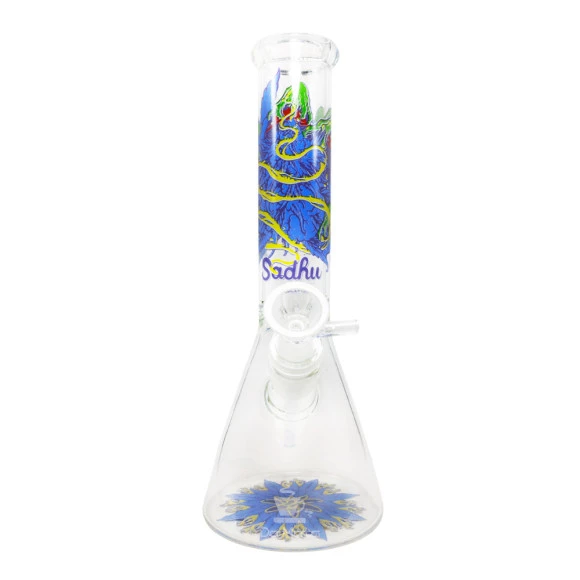 Bong de Vidro Sadhu Coleção Psicodélica Divino Cogumelo