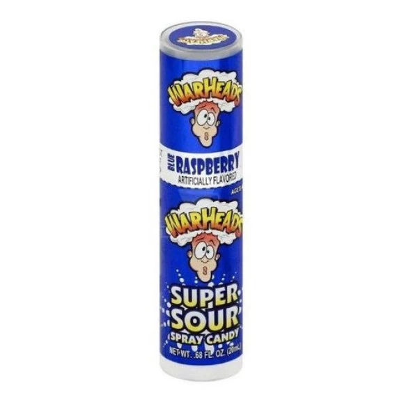 lata de Wpray Warheads Framboesa - Importado Eua