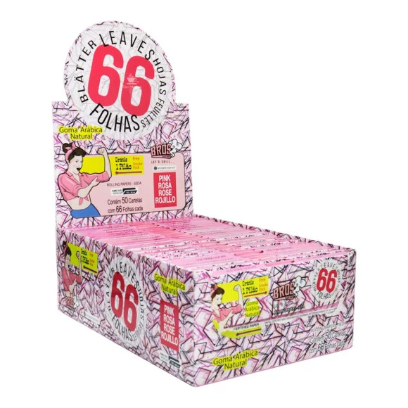 Caixa de Seda Bros Com 66 Folhas