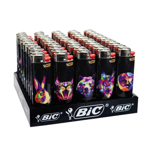 Caixa de Isqueiro BIC Coloridos